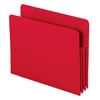 Smead Poly File Pocket, Straight-Cut Tab, 3-1/2" Expansion, Letter Size,