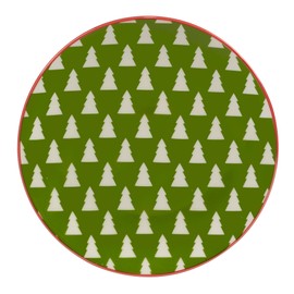 Certified International Holiday Fun 6" Luncheon/Canape Plates, Assorted Designs, Multicolor, Small, Set of 6