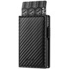VULKIT Card Holder Pop Up Wallet RFID Blocking Slim Leather