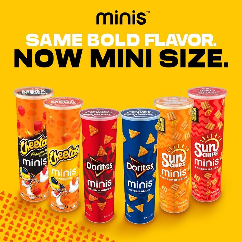 Funyuns Minis Canisters, Original, 1.125 Ounce (Pack of 12)