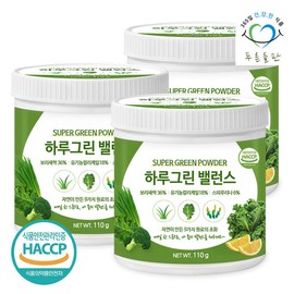 green fields Pureun Deulpan Haru Green Balance Powder 110g (3 Packs) Super Green Food Spirulina Curly Kale Lemon Vegetables / 푸른들판 하루 그린 밸런스 파우더 110g 3개 슈퍼 그린 푸드 스피루리나 컬리 케일 레몬 야채 채소