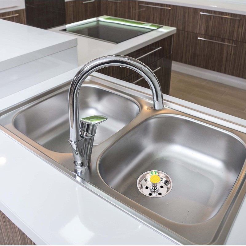 Kitchen Sink Strainer for Standard Drains - Drain Stopper with