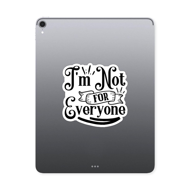 (3PCS) I'm Not for Everyone Style 4 Sticker for Phone