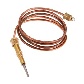Aupoko Thermocouple for Gas Fireplace 27.5" Thermal Coupler Fireplace Thermocouple fit for Patio or Outdoor Heater Thermo Couple Replacement Gas Fireplace Parts for BBQ Grill, Firepit
