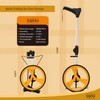 XIJIXI Measuring Wheel Digital Display,Folding Portable Distance Measurement Wheel,12.5”Diameter Wheel,Carrying
