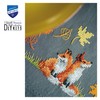 Vervaco Fox Fall Table Runner Kit, Cotton, Multicoloured, 40 x