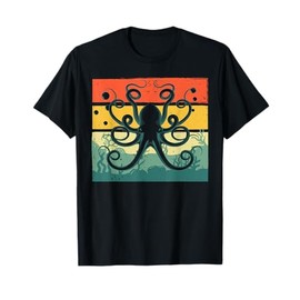 Cool Octopus Design For Men Women Kids Vintage Octopus Lover T-Shirt