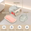 2pcs Travel Soap Case - Soap Container with Lid -
