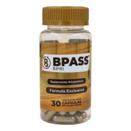 Bypass Capsulas Inhibidor Apetito 100 Natural Sabor Insaboro