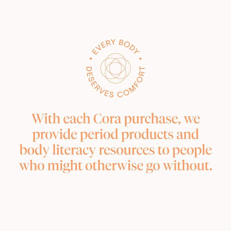 Cora Organic Applicator Tampons | Regular Absorbency | 100% Organic