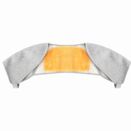 Double Shoulder Support Bamboo Fabric Winter Warm Shoulder Protective Sleeve M