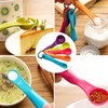 Set of 5 Measuring Spoons Grams Various Capacities with Colourful