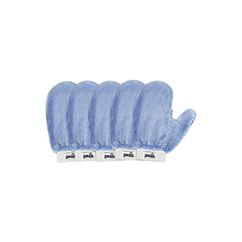 CleanAide Microfiber Terry Weave Dusting & Polishing Mitt, Lint-Free, Scratch-Free,