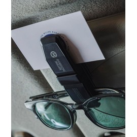 GORDON MILLER Car Sunglasses Holder Twin Black 1735857