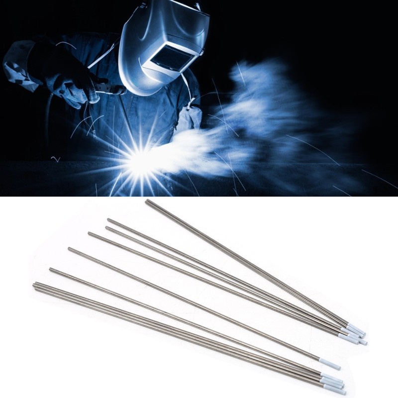 10pcs Tungsten Electrode Rod WZ8 Argon Arc White Tip Welding