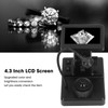 Diamond Waist Code Microscope 1000X Magnification 4.3 Inch LCD Screen