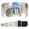 ALOCS 2250W Alcohol Stove Set with Foldable Windscreen & Stand