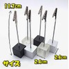 [TradeWind] Memo Clip Wire Card Stand Menu Pop Cube Set