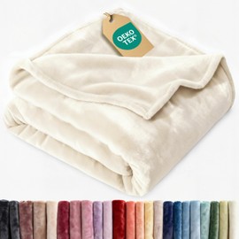 Manta de forro polar ultra suave, manta de franela de lujo, ligera para sofá, cama, silla, cálida y transpirable, acogedora para todas las estaciones, mullida, antiestática, ropa de cama de microfelpa