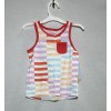 Cat & Jack Toddler Girls Multi Stripe Front Pocket Tank