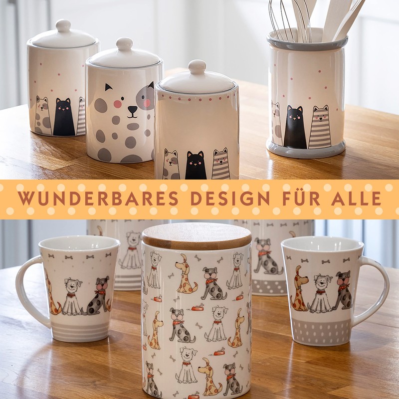 SPOTTED DOG GIFT COMPANY - Kitchen Utensil Holder - 16