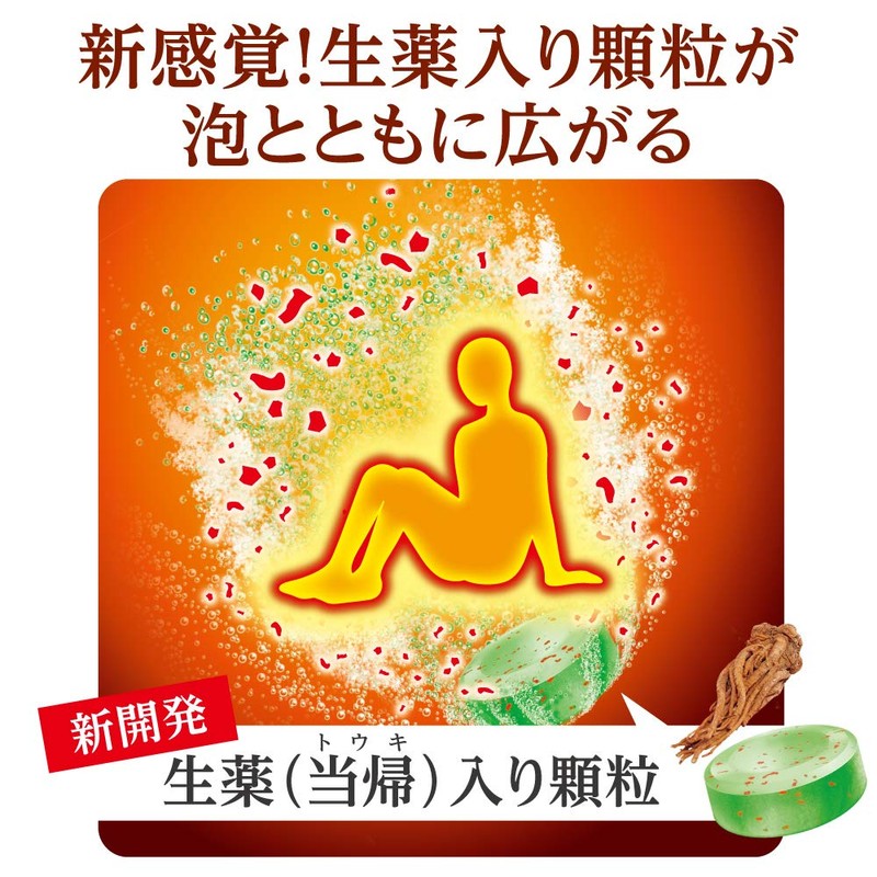 【医薬部外品】温泡 炭酸 入浴剤 生薬プラス 和漢森の香り 血行促進 ( 疲労回復 肩こり 腰痛