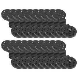 20/50/100 Shade Cloth Clips, Shade Cloth Heavy Duty Lock Grip, Sun Shade Clips Plastices, Shade Cloth Fixed Clip Accessories for Net, Mesh, Sunblock Fabric in Garden Backyard