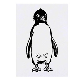 'Rockhopper Penguin' Temporary Tattoo - Water Resistant, Skin-Safe, Non-Toxic Transfer (TO00071543)