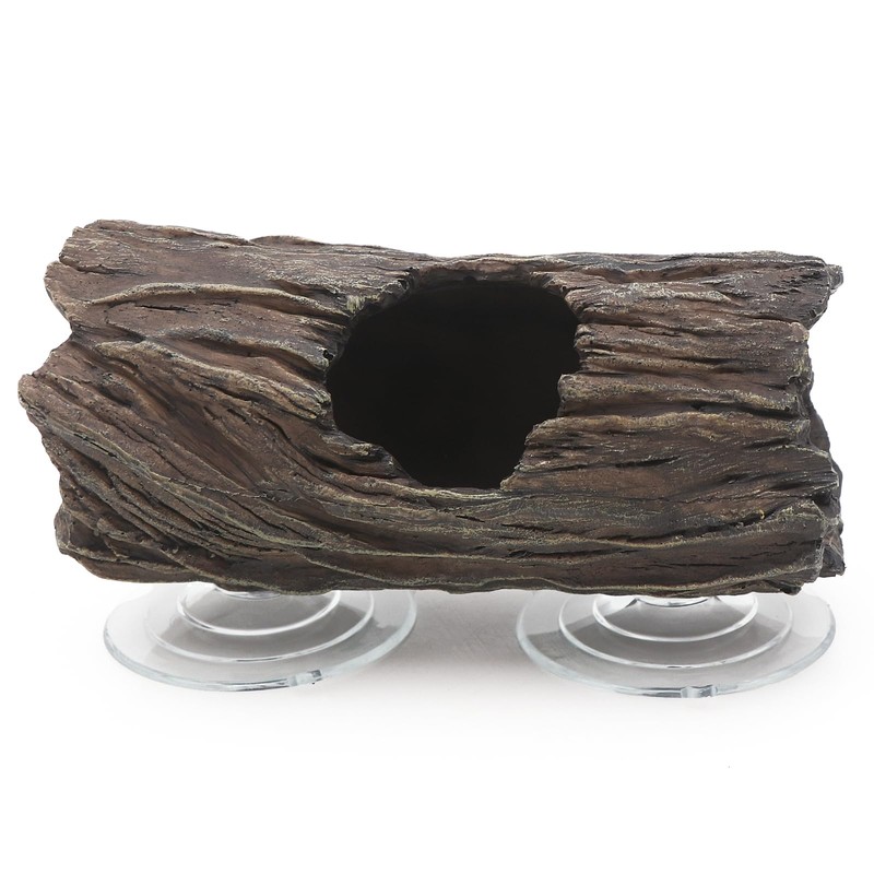 AQUA KT Reptile Tree Trunk Hideout Hollow Log Sleeping Cave