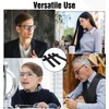 ValueBargain Glasses Arm Cushion, 4 Pairs Anti-slip Elastic Ear Pads