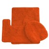 Daniel's Bath & Beyond 3 Piece Solid Luxury Bath Mat,