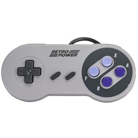 Retro Power USB SNES, NES, Sega Genesis Controller 3-pack