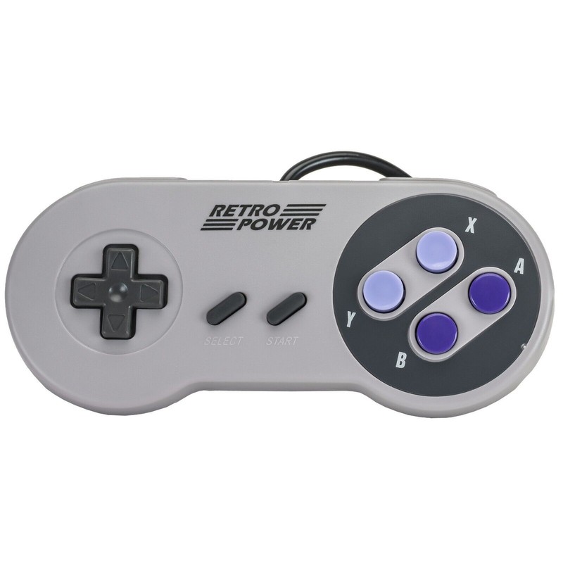 Retro Power USB SNES, NES, Sega Genesis Controller 3-pack