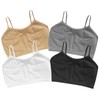 Pack of 4 - Seamless Cooling Front Comfort Bra without
