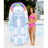 monsoon [SNOOZER] Inflatable Pool Float Raft for Adults Swimming Pool