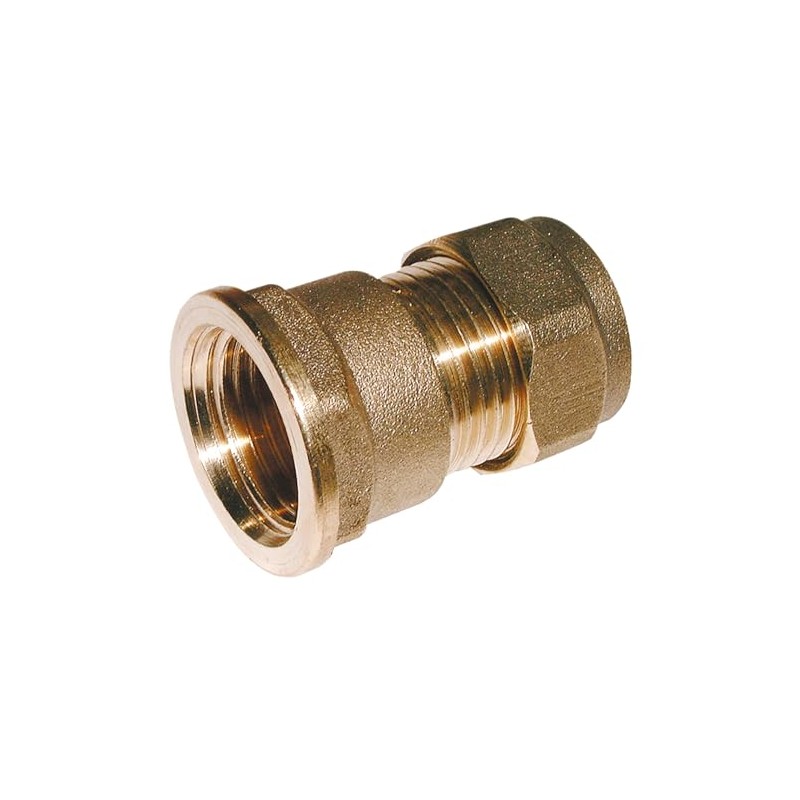 hep® 22mm Compression by 3/4" BSP Brass Female Iron Coupler