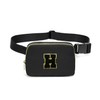 Fanny Pack Crossbody Waist Belt Bag Initial Letter for 4