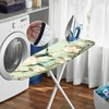 Nuxovilar Light Green Background with Hummingbirds & Cherry Blossoms Ironing