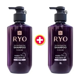 려 자양윤모 지성 두피용 샴푸 400ml 2개묶음 Ryo Ja-yang Yun-mo Oily Scalp Shampoo 400ml Bundle of 2