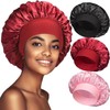 Satin Hat Sleep Silk Round Fabric Protect Hair Comfort Hair