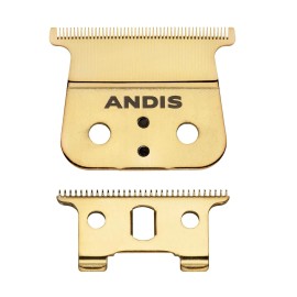 Andis Gold Hair Trimmer Precision Detailing Zero Gapped Deep Tooth Razor Edge Blade