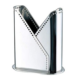 三宝産業 卓上用品 シルバー 11×6×H13cm ナプキンスタンド パール 03333010