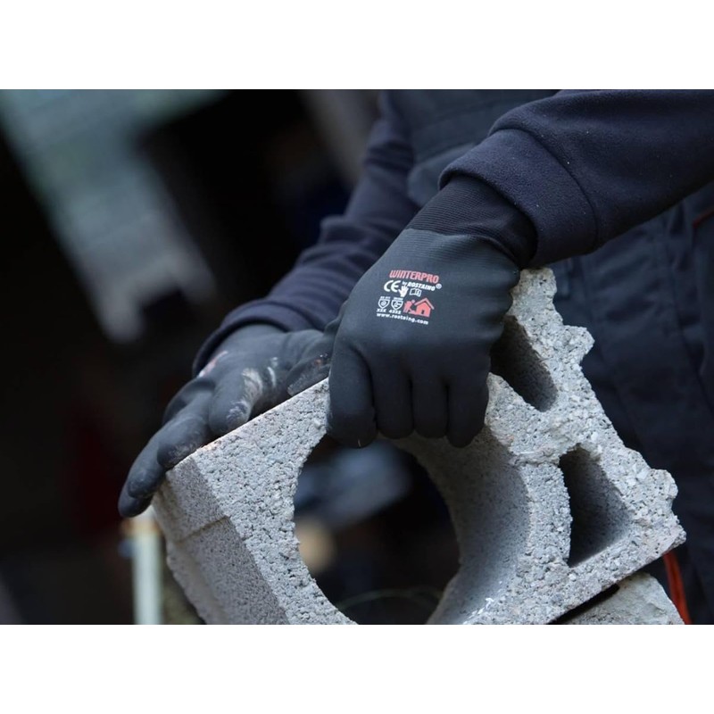 Rostaing Winter Pro Gloves – One Pair of Work Gloves