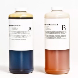 AeroMarine Products  AEROMARINE PRODUCTS POLYURETHANE 2# DENSITY 2 PART POUR FOAM 1/2 GALLON KIT!
