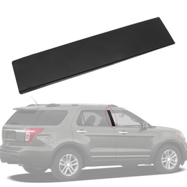 B Pillar Molding Trim 926-449 Front Right Passenger Side Door Applique Replacement for Ford Explorer 2011-2016 BB5Z7820554AB Gloss Black