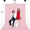 TRLYC Pink Background Backdrop - 6x9 FT Backdrops for Photo