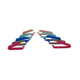 MC-Trend Pack of 10 Fresh Sealing Clips Colourful Assorted Pastel 5 x Small Clips 5 x Large Clips Plastic Bag Quick Tight Contents Stays Fresh Sealing Clips Airtight Aroma Freshness (10)