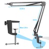 Blue Yeti Microphone Stand with Foam Cover - Suspension Boom