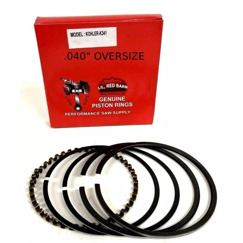PERFORMANCE SAW SUPPLY CHROME PISTON RINGS FITS KOHLER K341, 16HP