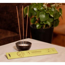 Nippon Kodo H&E Bamboo Incense 09 Lemongrass, Pack of 20